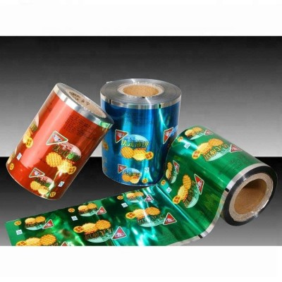 Moisture Proof Custom Laminated Food Packaging Plastic Roll Film